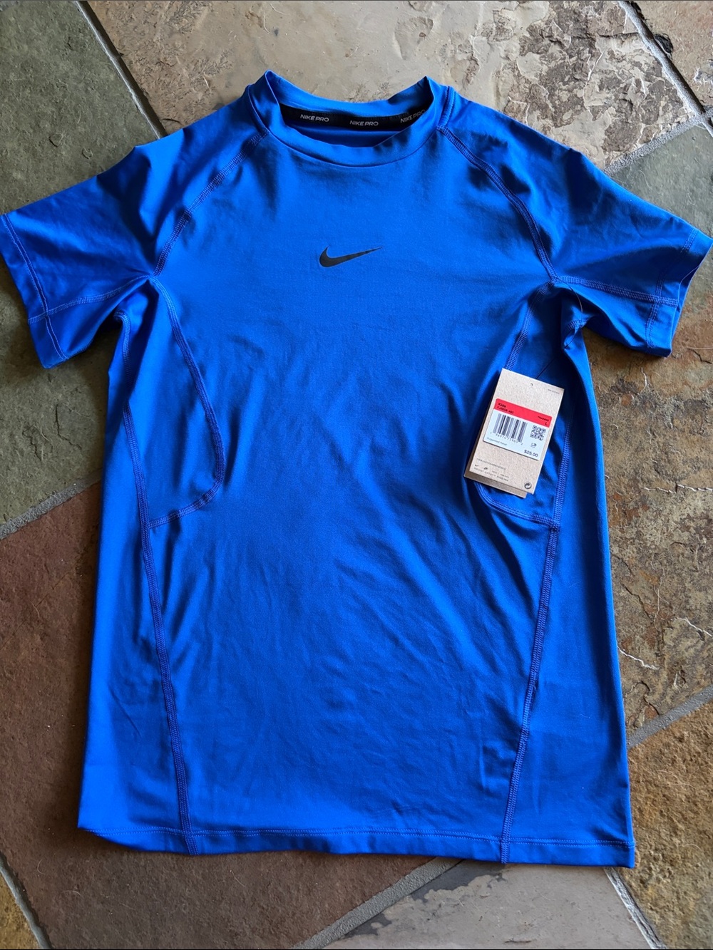 Nike Kids Royal Blue Short Sleeve Performance Tee